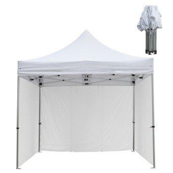 GAZEBO ΕΠΑΓΓΕΛΜΑΤΙΚΟ ΒΑΡΕΩΣ ΤΥΠΟΥ CRESSEN HM21097.01 ΠΤΥΣΣΟΜΕΝΟ ΑΛΟΥΜΙΝΙΟΥ 3x3x3,4Yεκ