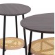 ΣΕΤ 2ΤΜΧ ΤΡΑΠΕΖΙΑ ΣΑΛΟΝΙΟΥ SEWELL HM21087 MDF-ΜΕΤΑΛΛΟ-ΣΥΝΘΕΤΙΚΟ RATTAN Φ80εκ & Φ45εκ ΣΕΤ 2ΤΜΧ ΤΡΑΠΕΖΙΑ ΣΑΛΟΝΙΟΥ SEWELL HM21087 MDF-ΜΕΤΑΛΛΟ-ΣΥΝΘΕΤΙΚΟ RATTAN Φ80εκ & Φ45εκ