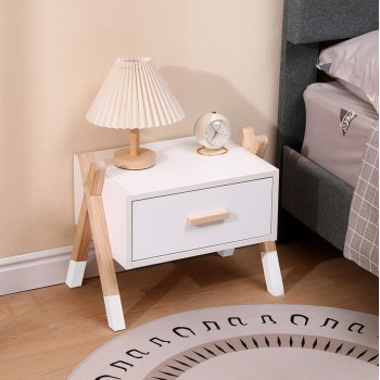 ΚΟΜΟΔΙΝΟ ΠΑΙΔΙΚΟ PASCHAL HM2497.03 ΛΕΥΚΗ ΜΕΛΑΜΙΝΗ-ΠΕΥΚΟ ΣΕ ΦΥΣΙΚΟ 46x30x38Υεκ