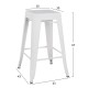 ΣΚΑΜΠΟ ΜΕΣΑΙΟΥ ΥΨΟΥΣ ΜΕΤΑΛΛΙΚΟ MELITA-PRO HM8573.41 ΛΕΥΚΟ ΜΑΤ 43x43x67Υεκ. ΣΚΑΜΠΟ ΜΕΣΑΙΟΥ ΥΨΟΥΣ ΜΕΤΑΛΛΙΚΟ MELITA-PRO HM8573.41 ΛΕΥΚΟ ΜΑΤ 43x43x67Υεκ.