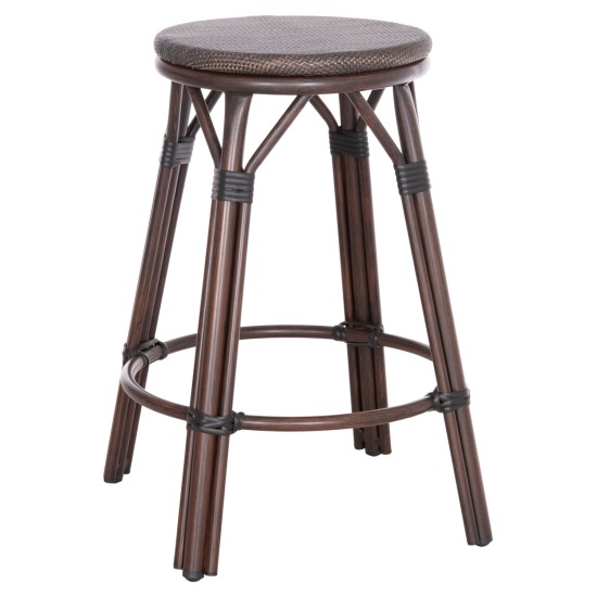 ΣΚΑΜΠΟ ΑΛΟΥΜΙΝΙΟΥ ΜΕΣ.ΥΨΟΥΣ CHINO HM6286.01 BAMBOO LOOK & TEXTILENE ΚΑΦΕ 43x43x65Υεκ ΣΚΑΜΠΟ ΑΛΟΥΜΙΝΙΟΥ ΜΕΣ.ΥΨΟΥΣ CHINO HM6286.01 BAMBOO LOOK & TEXTILENE ΚΑΦΕ 43x43x65Υεκ