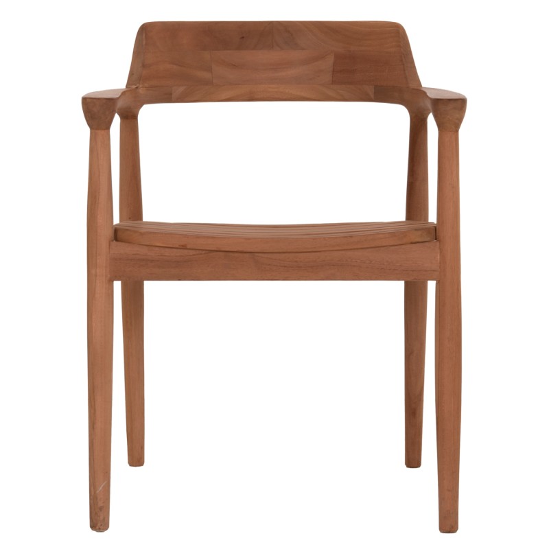 ΠΟΛΥΘΡΟΝΑ ΕΞΩΤΕΡΙΚΟΥ ΧΩΡΟΥ FREM HM18107 ΞΥΛΟ TEAK-ΦΥΣΙΚΟ ΧΡΩΜΑ 59x54.5x76Υεκ.