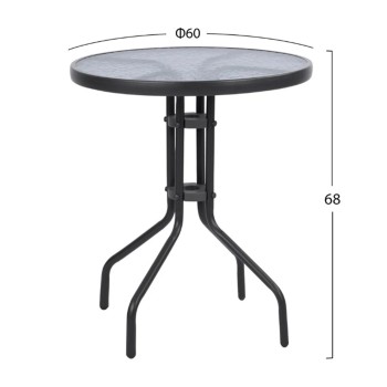 ΣΕΤ ΕΞΩΤ.ΧΩΡΟΥ 3ΤΜΧ LIMA HM21110 ΤΡΑΠΕΖΙ ΜΕ 2 ΠΟΛΥΘΡΟΝΕΣ- ΓΚΡΙ ΧΡΩΜΑ