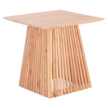 ΤΡΑΠΕΖΙ ΤΡΑΠΕΖΑΡΙΑΣ ΤΕΤΡΑΓΩΝΟ FRANTZ HM9458.01 ΜΑΣΙΦ MINDI ΞΥΛΟ 80,5x80,5x78,5Yεκ.