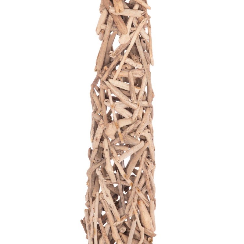 ΔΙΑΚΟΣΜΗΤΙΚΟ ΦΩΤΙΣΤΙΚΟ ΔΑΠΕΔΟΥ ALTAR HM4429 DRIFTWOOD--ΛΕΥΚΟ PVC Φ45x153Υεκ.