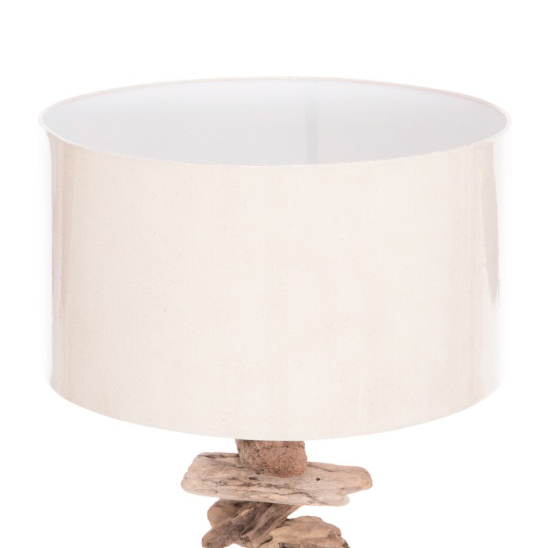 ΔΙΑΚΟΣΜΗΤΙΚΟ ΦΩΤΙΣΤΙΚΟ ΔΑΠΕΔΟΥ ALTAR HM4430 DRIFTWOOD--ΛΕΥΚΟ PVC Φ45x155Υεκ.