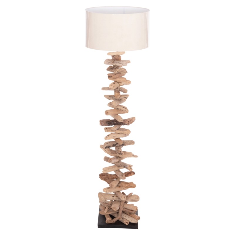 ΔΙΑΚΟΣΜΗΤΙΚΟ ΦΩΤΙΣΤΙΚΟ ΔΑΠΕΔΟΥ ALTAR HM4430 DRIFTWOOD--ΛΕΥΚΟ PVC Φ45x155Υεκ.