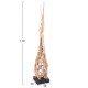 ΔΙΑΚΟΣΜΗΤΙΚΟ ΦΩΤΙΣΤΙΚΟ ΔΑΠΕΔΟΥ FLAMER HM4439 DRIFTWOOD ΣΕ ΦΥΣΙΚΟ 30x30x179Υεκ.