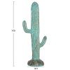 ΔΙΑΚΟΣΜΗΤΙΚΟΣ ΚΑΚΤΟΣ ΔΑΠΕΔΟΥ CACTUS HM4386.03L ΓΥΨΟΣ ΣΕ ΤΙΡΚΟΥΑΖ 63x37x150Υεκ.