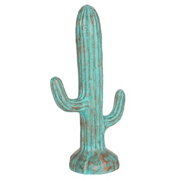 ΔΙΑΚΟΣΜΗΤΙΚΟΣ ΚΑΚΤΟΣ ΔΑΠΕΔΟΥ CACTUS HM4386.03M ΓΥΨΟΣ ΣΕ ΤΙΡΚΟΥΑΖ 54x34x103Υεκ.