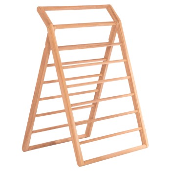 ΔΙΑΚΟΣΜΗΤΙΚΗ ΚΡΕΜΑΣΤΡΑ ΔΑΠΕΔΟΥ METIC HM18139 ΞΥΛΟ TEAK ΣΕ ΦΥΣΙΚΟ 70x70x102,5Υεκ.