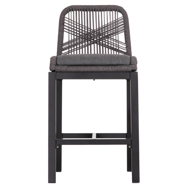 ΣΚΑΜΠΟ ΜΠΑΡ ΜΕΣ.ΥΨΟΥΣ HOWARD HM5791.23 ΜΑΥΡΟ ΑΛΟΥΜΙΝΙΟ--ΓΚΡΙ ΣΧΟΙΝΙ 47,5x55x94,5Υεκ.