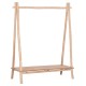 ΕΠΙΠΛΟ ΕΙΣΟΔΟΥ PERL HM9911 ΚΛΑΔΙΑ ΞΥΛΟΥ TEAK-ΦΥΣΙΚΟ 130,5x53x152Υεκ.