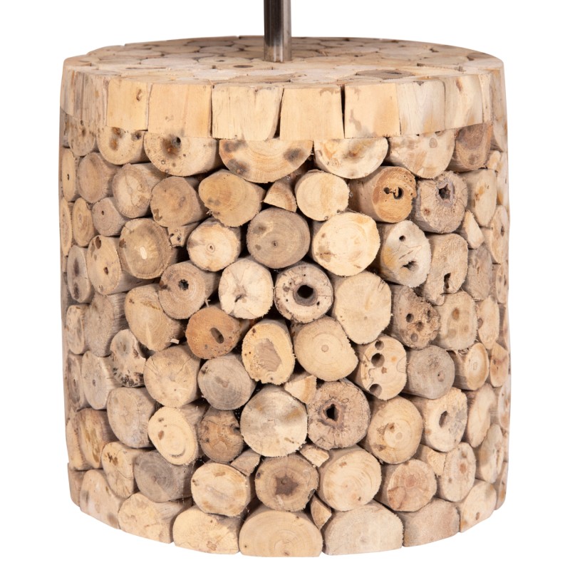 ΕΠΙΤΡΑΠΕΖΙΟ ΚΥΛΙΝΔΡΙΚΟ ΦΩΤΙΣΤΙΚΟ TWIGGY HM4427 DRIFTWOOD & ΜΠΕΖ ΚΑΠΕΛΟ Φ24.5x45Υεκ.