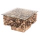 ΤΡΑΠΕΖΙ ΣΑΛΟΝΙΟΥ ΤΕΤΡΑΓΩΝΟ SPARROW HM9961 DRIFTWOOD--ΓΥΑΛΙ 75x75x51Υεκ. ΤΡΑΠΕΖΙ ΣΑΛΟΝΙΟΥ ΤΕΤΡΑΓΩΝΟ SPARROW HM9961 DRIFTWOOD--ΓΥΑΛΙ 75x75x51Υεκ.