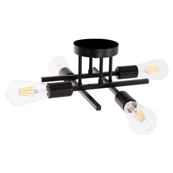 ΦΩΤΙΣΤΙΚΟ ΟΡΟΦΗΣ ΠΟΛΥΦΩΤΟ LIGHTY HM7428.11 ΜΕΤΑΛΛΟ ΣΕ ΜΑΥΡΟ 28x28x15Υεκ. ΦΩΤΙΣΤΙΚΟ ΟΡΟΦΗΣ ΠΟΛΥΦΩΤΟ LIGHTY HM7428.11 ΜΕΤΑΛΛΟ ΣΕ ΜΑΥΡΟ 28x28x15Υεκ.
