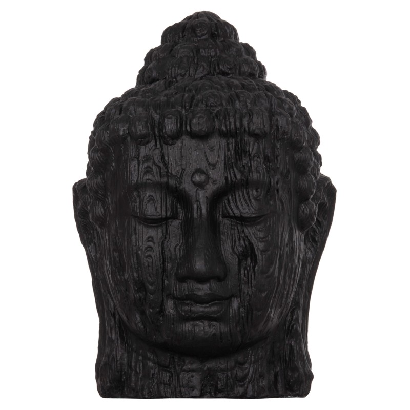 ΔΙΑΚΟΣΜΗΤΙΚΟ ΔΑΠΕΔΟΥ XXL ΚΕΦΑΛΙ ΒΟΥΔΑ HM4385.01 ΓΥΨΟΣ ΣΕ ΜΑΥΡΟ 90x90x100Υεκ.