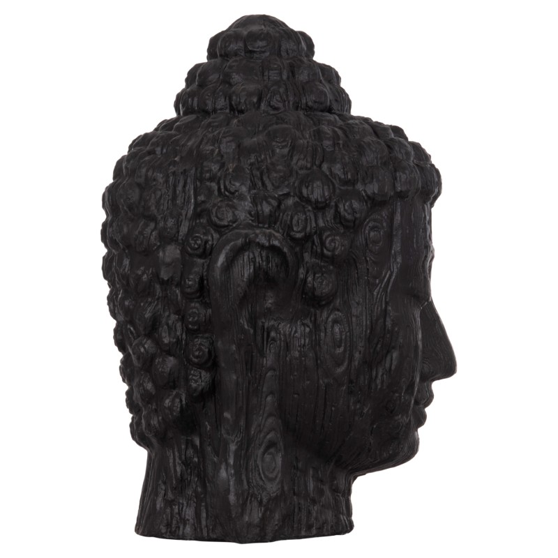 ΔΙΑΚΟΣΜΗΤΙΚΟ ΔΑΠΕΔΟΥ XXL ΚΕΦΑΛΙ ΒΟΥΔΑ HM4385.01 ΓΥΨΟΣ ΣΕ ΜΑΥΡΟ 90x90x100Υεκ.