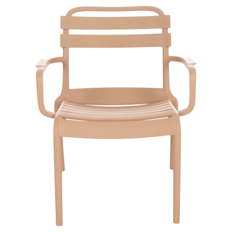 ΠΟΛΥΘΡΟΝΑ ΣΑΛΟΝΙΟΥ ΠΟΛΥΠΡΟΠΥΛΕΝΙΟΥ KORVER HM6333.04 ΚΑΠΟΥΤΣΙΝΟ 63.5x65x76Υεκ.