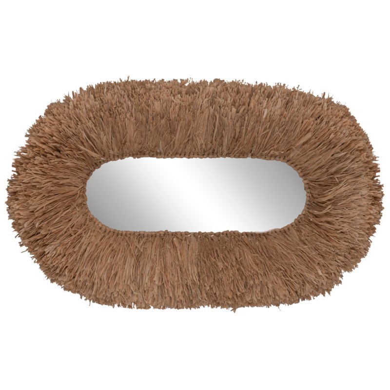 ΚΑΘΡΕΠΤΗΣ ΤΟΙΧΟΥ ΟΒΑΛ HM4711 ΠΛΑΙΣΙΟ ΙΝΕΣ ΣΙΖΑΛ ΣΕ ΧΡΩΜΑ ΦΥΣΙΚΟ 95x60x15(πάχος)εκ.