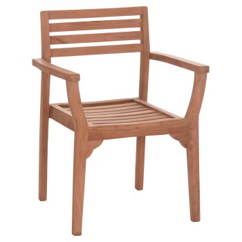 ΠΟΛΥΘΡΟΝΑ ΕΞΩΤ.ΧΩΡΟΥ ERMIONI HM18129 ΞΥΛΟ TEAK--ΦΥΣΙΚΟ ΧΡΩΜΑ 60x59x84Υεκ.