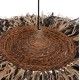 ΦΩΤΙΣΤΙΚΟ ΟΡΟΦΗΣ ORDEM HM4715 ΚΑΠΕΛΟ ΙΝΕΣ SISAL & ΜΠΑΝΑΝΑΣ-ΜΑΥΡΟ & ΦΥΣΙΚΟ Φ75εκ