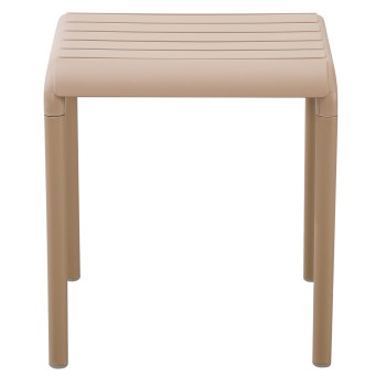 ΤΡΑΠΕΖΑΚΙ ΤΕΤΡΑΓΩΝΟ KORVER HM6335.04 ΠΟΛΥΠΡΟΠΥΛΕΝΙΟ ΣΕ ΚΑΠΟΥΤΣΙΝΟ 45x45x47Υεκ.