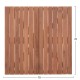 ΕΠΙΦΑΝΕΙΑ ΤΡΑΠΕΖΙΟΥ ΤΕΤΡΑΓΩΝΗ HM18136 ΞΥΛΟ TEAK--ΦΥΣΙΚΟ 70x70x4(πάχος)εκ.