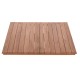 ΕΠΙΦΑΝΕΙΑ ΤΡΑΠΕΖΙΟΥ ΤΕΤΡΑΓΩΝΗ HM18136 ΞΥΛΟ TEAK--ΦΥΣΙΚΟ 70x70x4(πάχος)εκ.