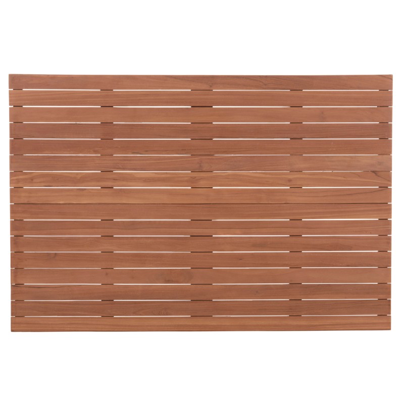 ΕΠΙΦΑΝΕΙΑ ΤΡΑΠΕΖΙΟΥ ΟΡΘΟΓΩΝΙΑ HM18138 ΞΥΛΟ TEAK--ΦΥΣΙΚΟ 120x80x4(πάχος)εκ.