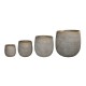 ΣΕΤ 4ΤΜΧ ΓΛΑΣΤΡΕΣ ΣΤΡΟΓΓΥΛΕΣ GARDENER HM4722 FIBERCLAY--IVORY CEMENT Φ54x54Υεκ ΣΕΤ 4ΤΜΧ ΓΛΑΣΤΡΕΣ ΣΤΡΟΓΓΥΛΕΣ GARDENER HM4722 FIBERCLAY--IVORY CEMENT Φ54x54Υεκ