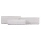ΣΕΤ 3ΤΜΧ ΓΛΑΣΤΡΕΣ ΟΡΘΟΓΩΝΙΕΣ GARDENER HM4723 FIBERCLAY ΓΚΡΙ CEMENT 81x30x30Υεκ.