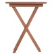 ΤΡΑΠΕΖΙ ΣΚΗΝΟΘΕΤΗ ΤΕΤΡΑΓΩΝΟ ERIS HM18118 ΞΥΛΟ TEAK--ΦΥΣΙΚΟ 60x60x75Υεκ.
