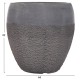 ΣΕΤ 3ΤΜΧ ΓΛΑΣΤΡΕΣ ΣΕΙΡΑ GARDENER HM4725 FIBERCLAY-ΣΕ ΣΚΟΥΡΟ CEMENT ΧΡΩΜΑ Φ55x54Υεκ
