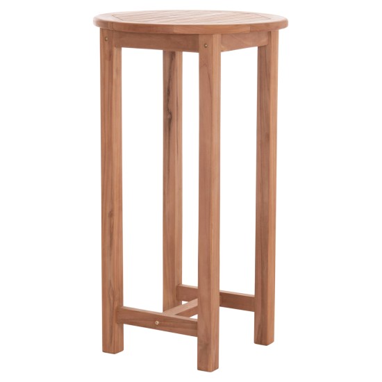 ΤΡΑΠΕΖΙ/ΣΤΑΝΤ ΜΠΑΡ ΣΤΡΟΓΓΥΛΟ PRESSCOT HM18114 ΞΥΛΟ TEAK--ΦΥΣΙΚΟ Φ60x105Υεκ. ΤΡΑΠΕΖΙ/ΣΤΑΝΤ ΜΠΑΡ ΣΤΡΟΓΓΥΛΟ PRESSCOT HM18114 ΞΥΛΟ TEAK--ΦΥΣΙΚΟ Φ60x105Υεκ.