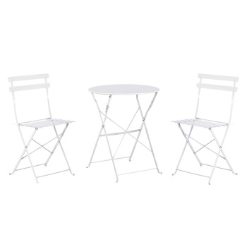 ΣΕΤ ΖΑΠΠΕΙΟΥ 3TMX SOPHIE HM21118.01 ΜΕΤΑΛΛΙΚΟ ΣΕ ΛΕΥΚΟ ΧΡΩΜΑ