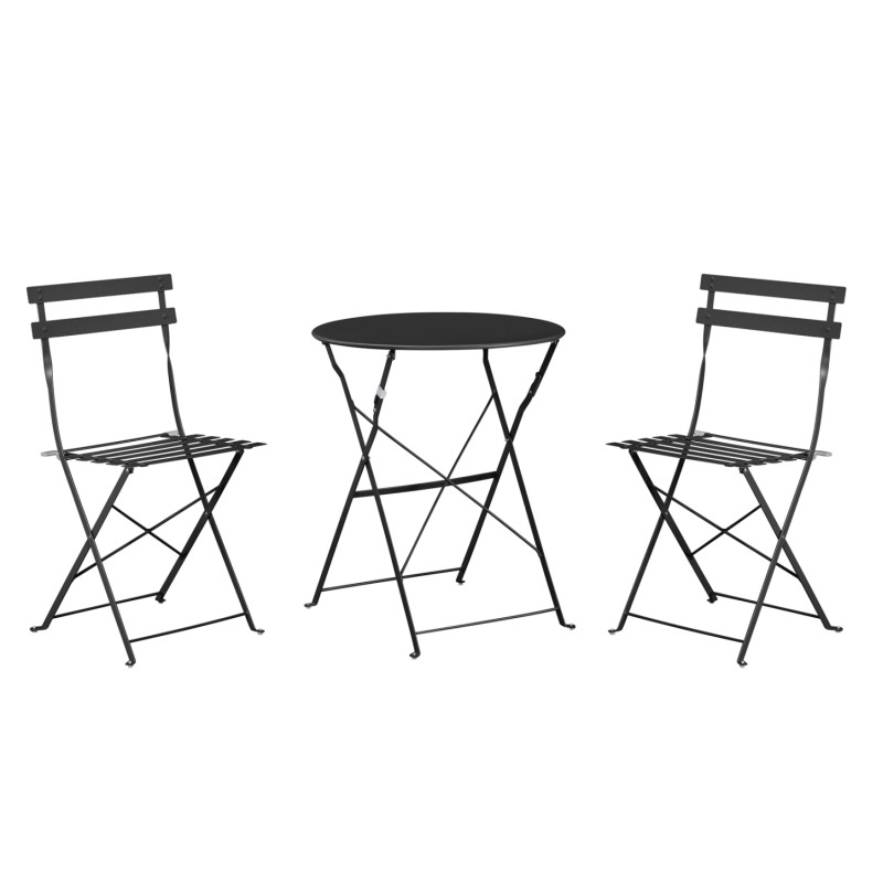 ΣΕΤ ΖΑΠΠΕΙΟΥ 3TMX SOPHIE HM21118.02 ΜΕΤΑΛΛΙΚΟ ΣΕ ΜΑΥΡΟ ΧΡΩΜΑ