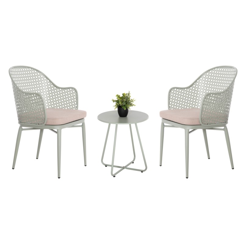 ΣΕΤ LOUNGE 3TMX ΕΞ.ΧΩΡΟΥ OREGO HM21107.06 ΑΛΟΥΜΙΝΙΟ & ΜΕΤΑΛΛΟ ΣΕ ΦΥΣΤΙΚΙ