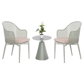 ΣΕΤ LOUNGE 3TMX ΕΞ.ΧΩΡΟΥ OREGO HM21106.06 ΑΛΟΥΜΙΝΙΟ ΣΕ ΦΥΣΤΙΚΙ