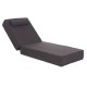 ΜΑΞΙΛΑΡΙ ΞΑΠΛΩΣΤΡΑΣ KIHEI HM21094.03 OLEFIN ΣΚΟΥΡΟ ΓΚΡΙ ΜΕ FOAM 198x70x20Υεκ