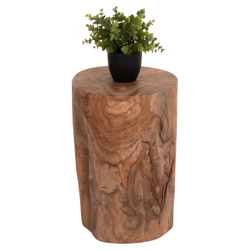 ΒΟΗΘΗΤΙΚΟ ΤΡΑΠΕΖΑΚΙ/ΣΚΑΜΠΟ TRONCO HM9374.21 ΞΥΛΟ TEAK--ΦΥΣΙΚΟ Φ30x45Υεκ.