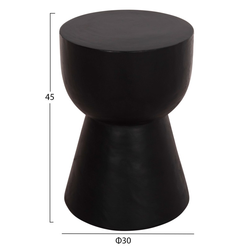 ΣΚΑΜΠΟ ΜΑΜΒΑ ΚΥΛΙΝΔΡΙΚΟ HM9901.12 ΜΑΣΙΦ ΞΥΛΟ SUAR ΣΕ ΜΑΥΡΟ Φ30x45Υεκ.