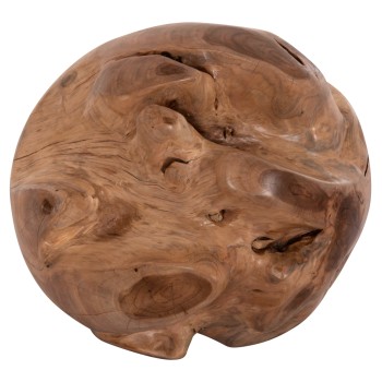 ΔΙΑΚΟΣΜΗΤΙΚΟ ΔΑΠΕΔΟΥ CLEMOR (S) HM18300 ΑΚΑΝΟΝΙΣΤΗ ΣΦΑΙΡΑ-ΞΥΛΟ ΤΕΑΚ--ΦΥΣΙΚΟ Φ30εκ.