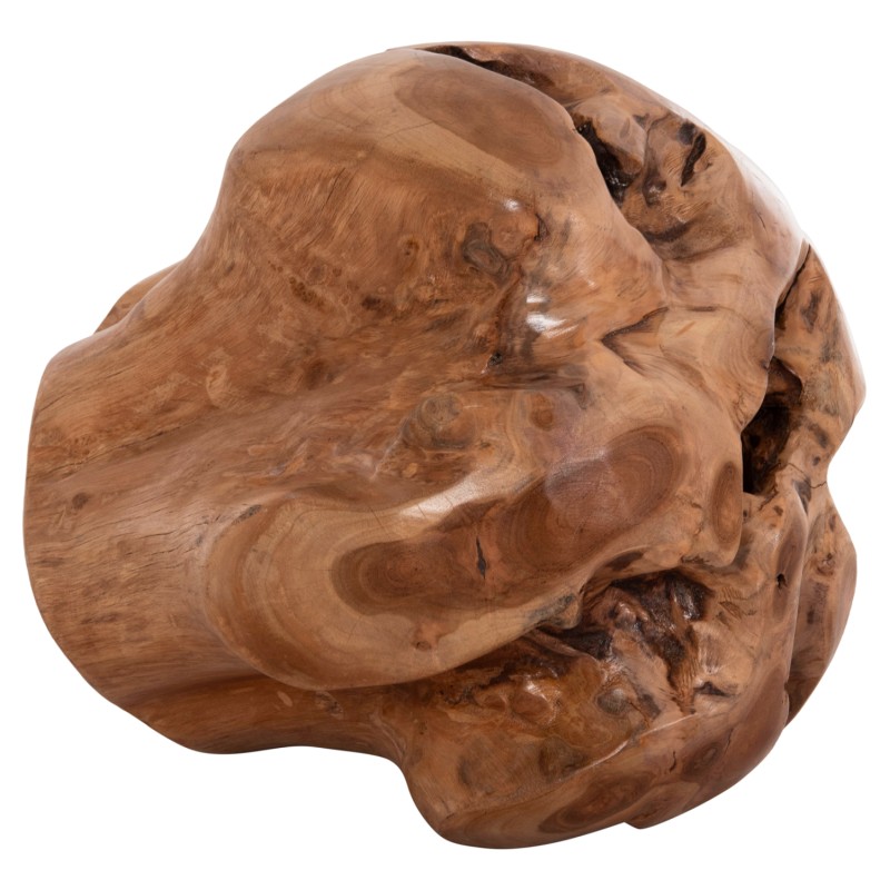 ΔΙΑΚΟΣΜΗΤΙΚΟ ΔΑΠΕΔΟΥ CLEMOR (M) HM18301 ΑΚΑΝΟΝΙΣΤΗ ΣΦΑΙΡΑ-ΞΥΛΟ ΤΕΑΚ--ΦΥΣΙΚΟ Φ40εκ.