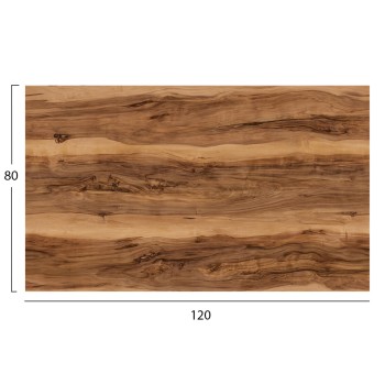 ΕΠΙΦΑΝΕΙΑ ΤΡΑΠΕΖΙΟΥ HPL ΟΡΘΟΓΩΝΙΑ HM5840.30 INDIAN SHEESHAM 120x80εκ.