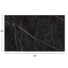 ΕΠΙΦΑΝΕΙΑ ΤΡΑΠΕΖΙΟΥ HPL ΟΡΘΟΓΩΝΙΑ HM5840.34 BLACK MARBLE 120x80εκ.