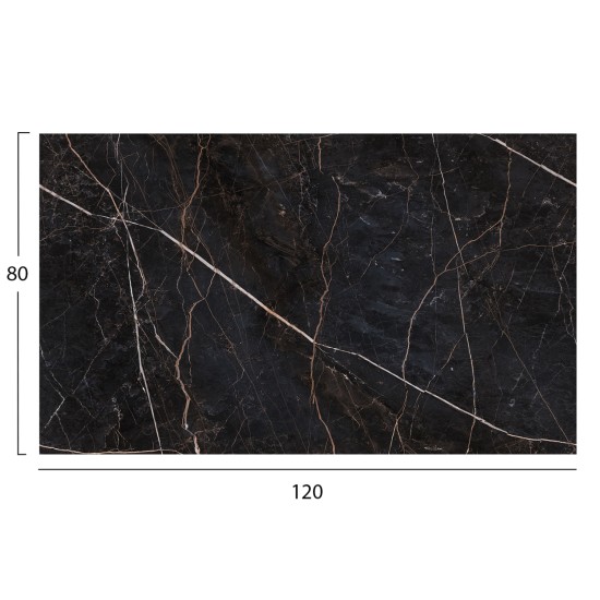 ΕΠΙΦΑΝΕΙΑ ΤΡΑΠΕΖΙΟΥ HPL ΟΡΘΟΓΩΝΙΑ HM5840.34 BLACK MARBLE 120x80εκ. ΕΠΙΦΑΝΕΙΑ ΤΡΑΠΕΖΙΟΥ HPL ΟΡΘΟΓΩΝΙΑ HM5840.34 BLACK MARBLE 120x80εκ.