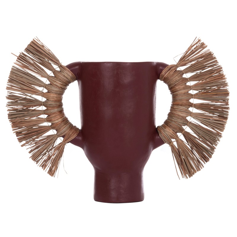 ΕΠΙΤΡΑΠΕΖΙΟ ΔΙΑΚΟΣΜΗΤΙΚΟ ΒΑΖΟ ALICA HM4668.06S ΒΥΣΣΙΝΙ ΤΕΡΑΚΟΤΑ & GRASS--55x19x34Υεκ