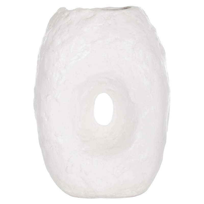 ΕΠΙΤΡΑΠΕΖΙΟ ΔΙΑΚΟΣΜΗΤΙΚΟ ΒΑΖΟ NAMENTIS HM4673.02L ΛΕΥΚΗ ΤΕΡΑΚΟΤΑ--26.5x16x36.5Υεκ