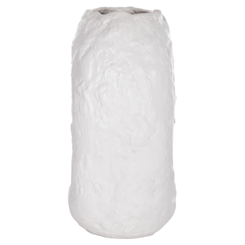 ΕΠΙΤΡΑΠΕΖΙΟ ΔΙΑΚΟΣΜΗΤΙΚΟ ΒΑΖΟ NAMENTIS HM4673.02L ΛΕΥΚΗ ΤΕΡΑΚΟΤΑ--26.5x16x36.5Υεκ